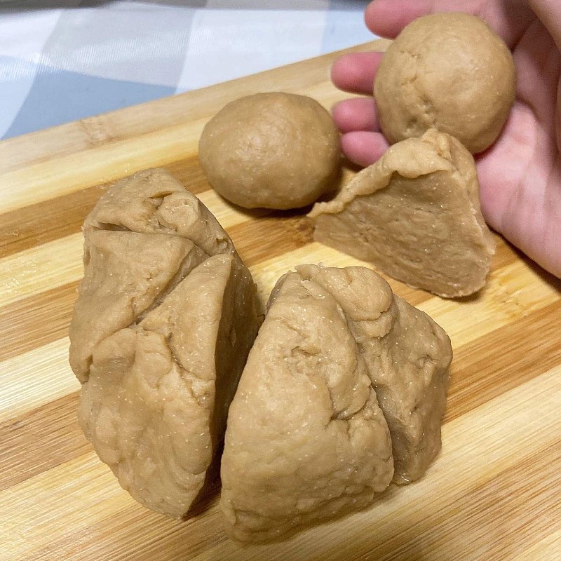 Step 2 Making the dough Chocolate milk bread filling