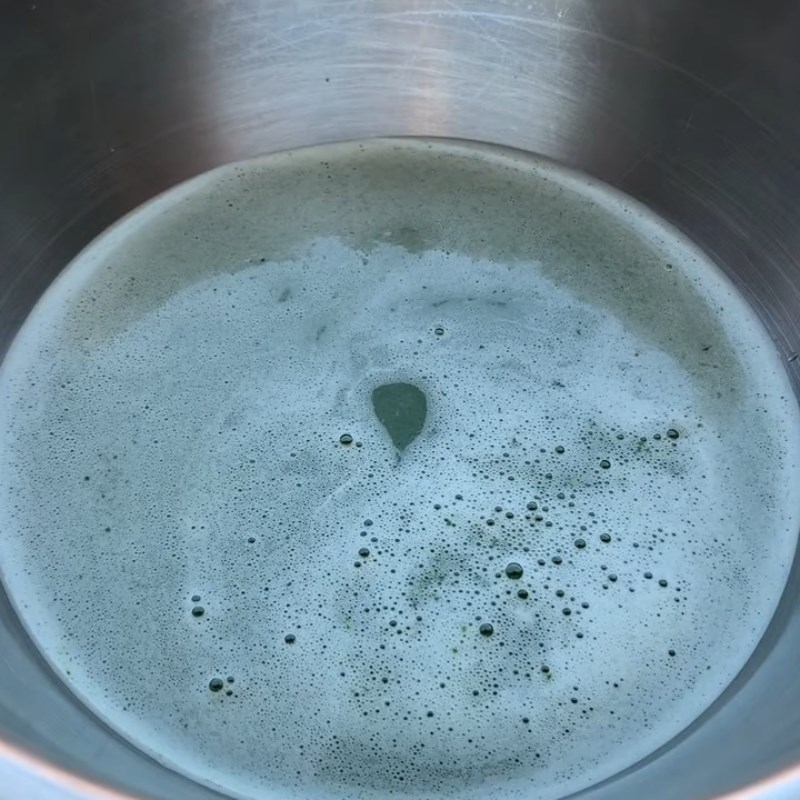 Step 3 Brew fresh mint lime tea Fresh mint lime tea