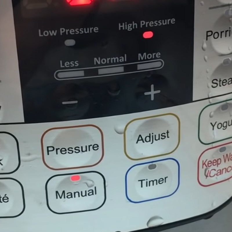 Step 2 Boil mung beans with a pressure cooker