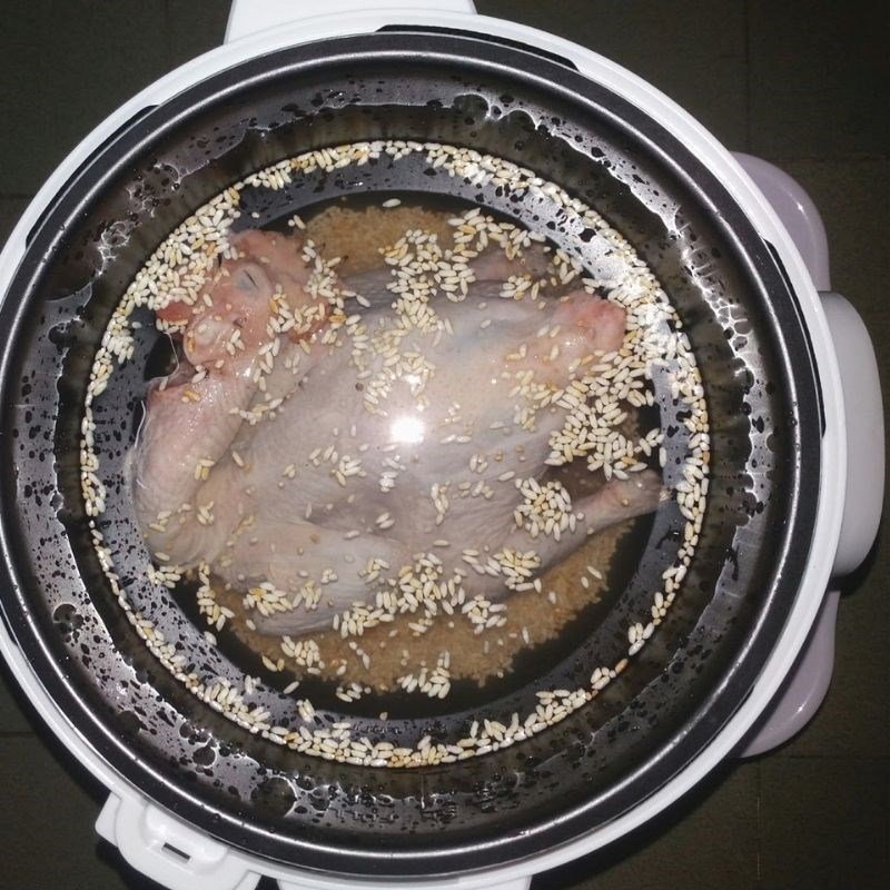 Step 2 Boil and shred the chicken Chicken salad with vegetable