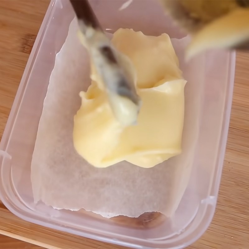 Step 3 Cook the milk orange mixture Fresh milk orange cake baked