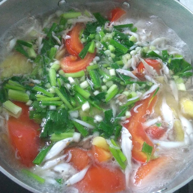 Step 3 Cooking Soup Anchovy Soup