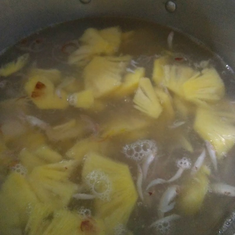 Step 3 Cooking Soup Anchovy Soup