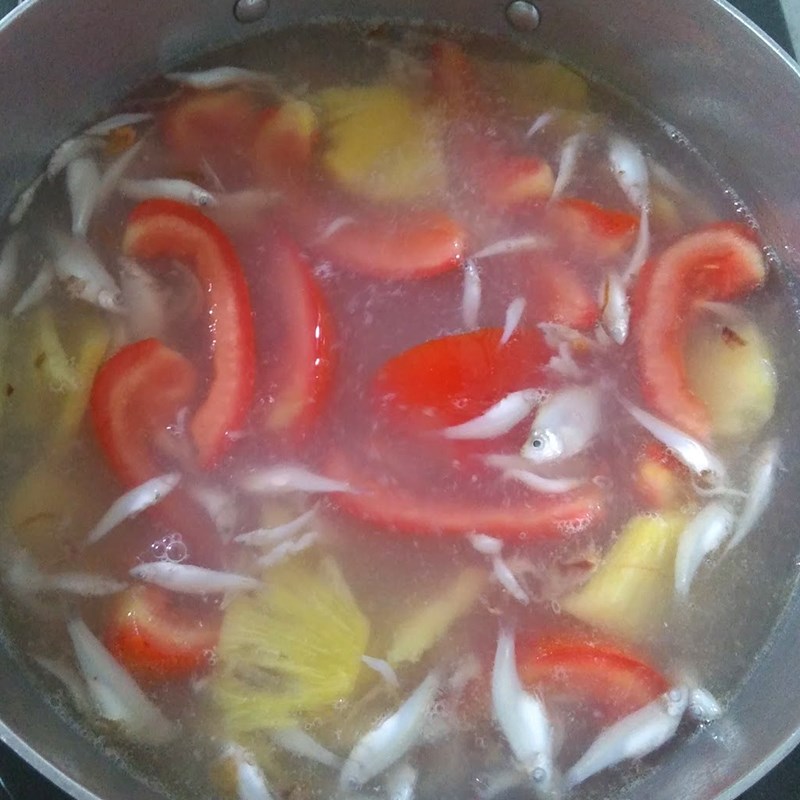 Step 3 Cooking Soup Anchovy Soup