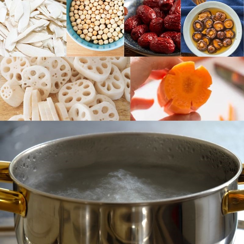 Step 3 Cooking the Soup Lotus Root and Red Dates Soup