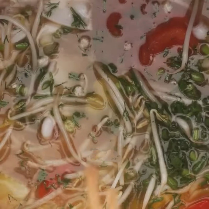 Step 3 Squid and Pineapple Soup