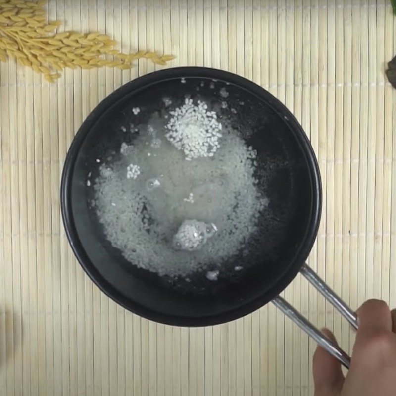 Step 3 Cooking the Porridge Crab Porridge Amaranth