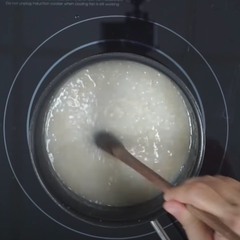 Step 3 Cooking the Porridge Crab Porridge Amaranth