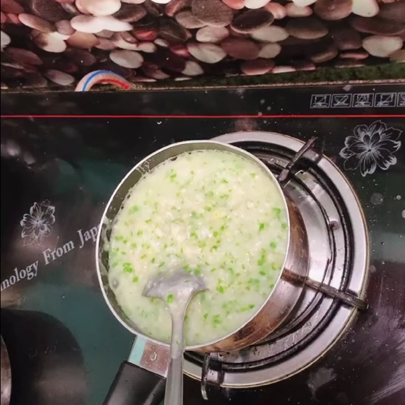 Step 5 Cooking basa fish porridge Porridge basa fish
