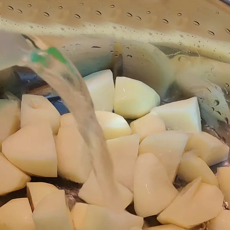 Step 2 Cook the potatoes Potato Milk