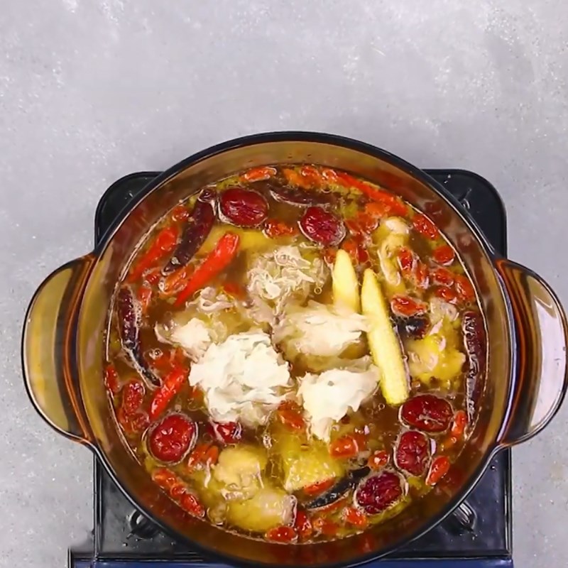 Step 4 Cooking Hot Pot Sichuan Chicken Hot Pot