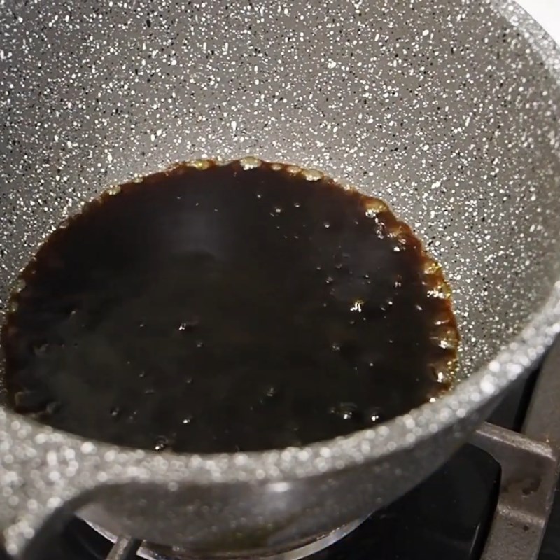Step 8 Cook the soy sauce and boil the noodles Tori Paitan Ramen
