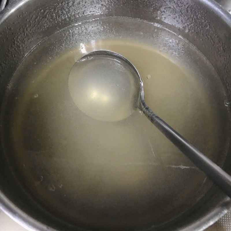 Step 2 Cooking jelly Jelly landscape (recipe shared by users)