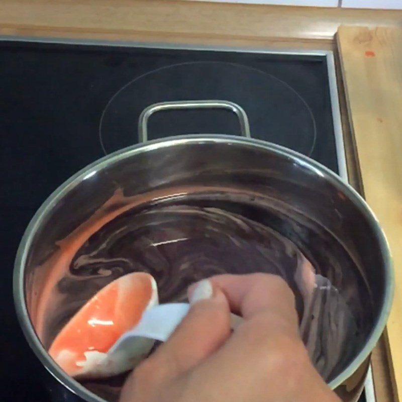Step 3 Cook syrup Strawberry syrup