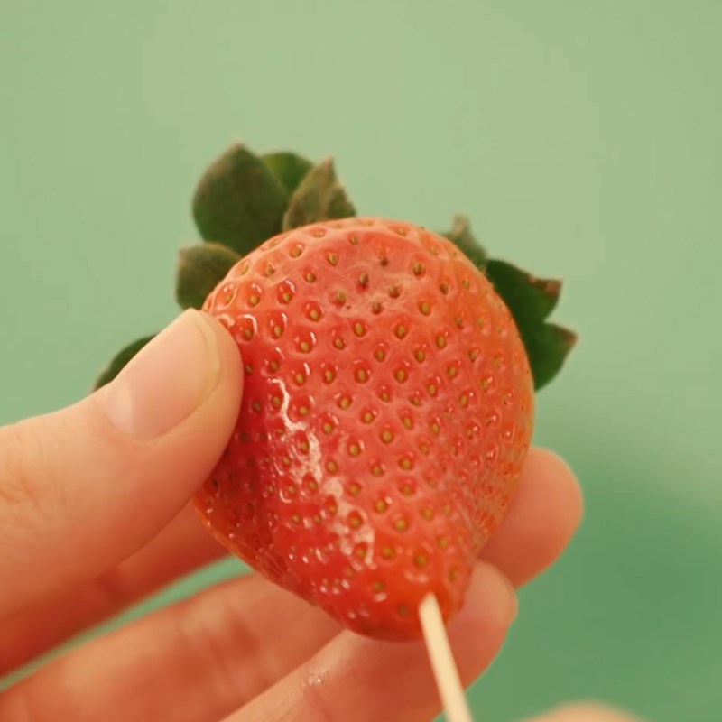 Step 4 Completion Strawberry pea smoothie