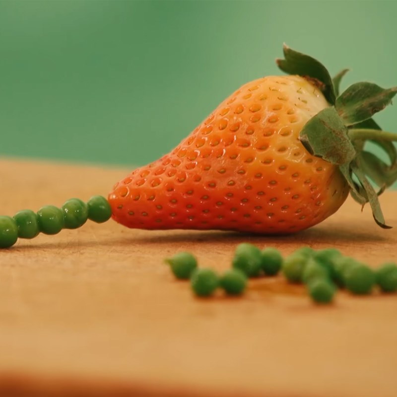 Step 4 Completion Strawberry pea smoothie