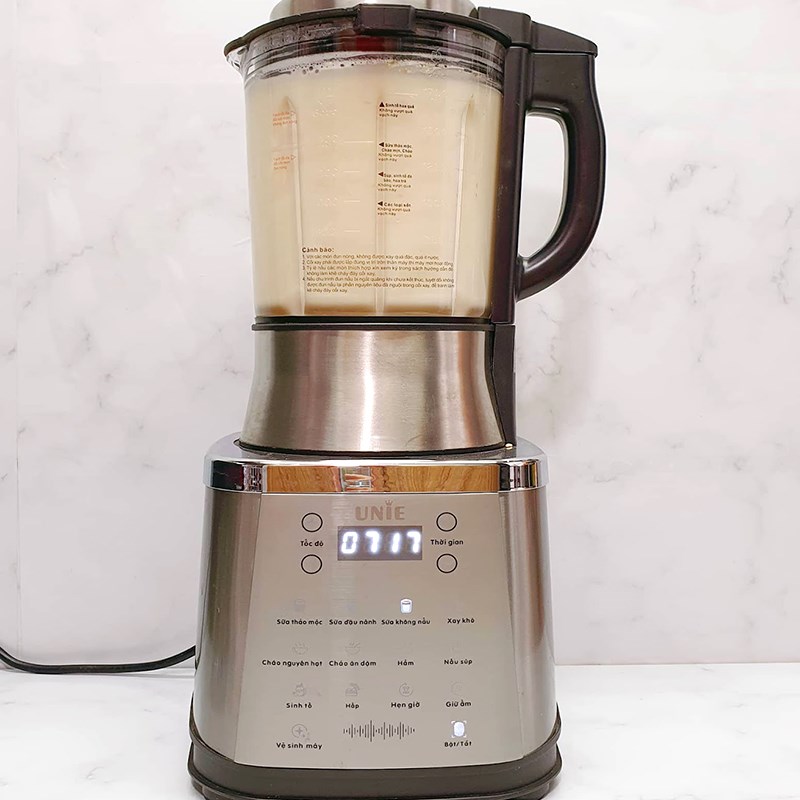 Step 3 Cooking cashew rice milk Cashew rice milk