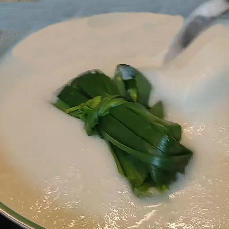 Step 4 Cook the potato milk Potato milk