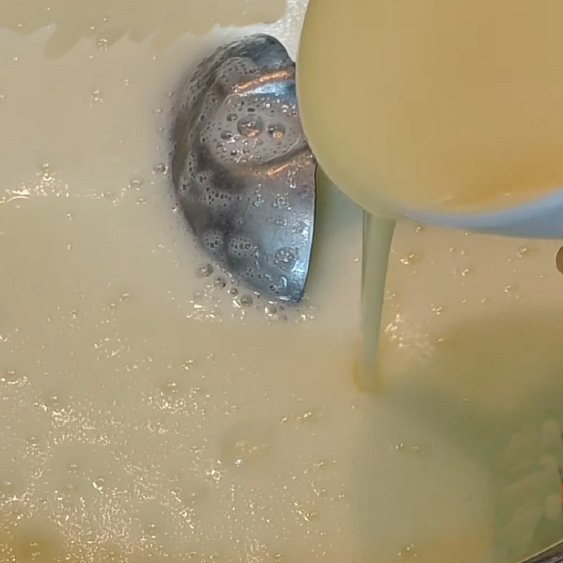 Step 4 Cook the potato milk Potato milk