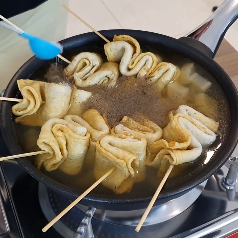 Step 4 Cooking Fish Cake Soup Korean Fish Cake Soup