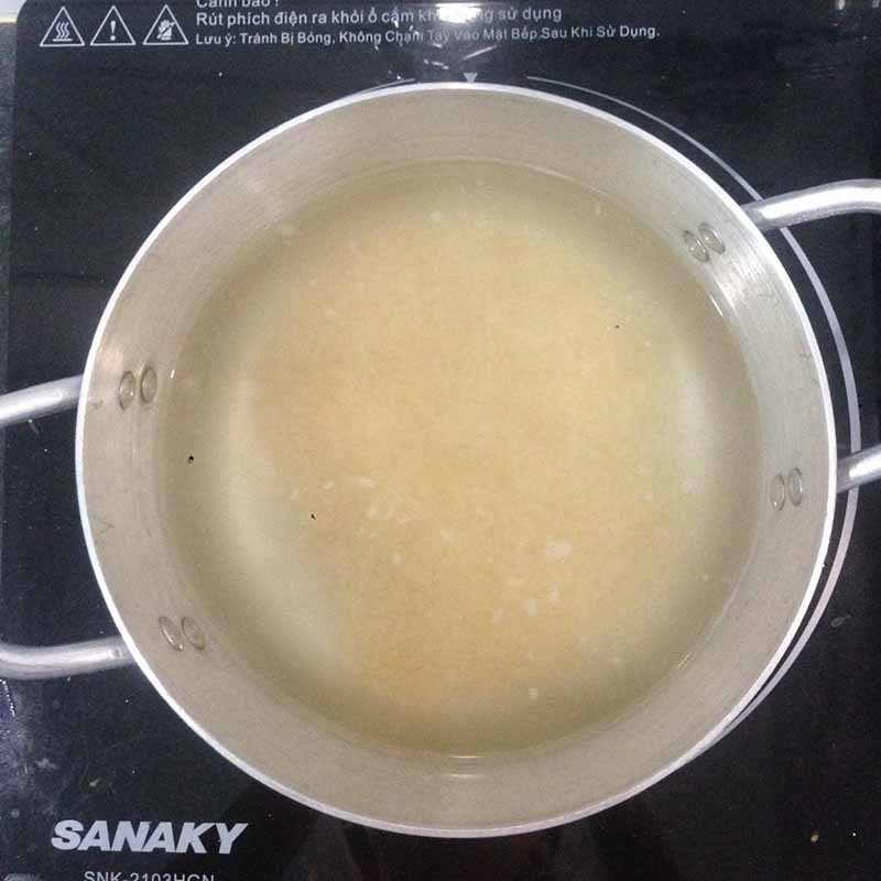 Step 2 Brew roasted rice tea Roasted rice tea