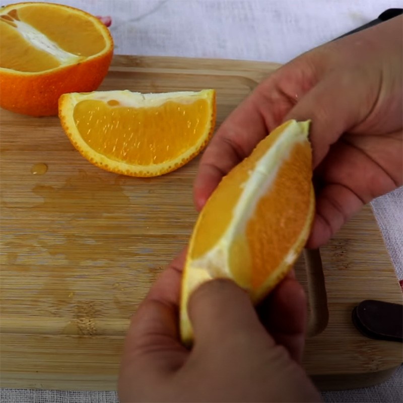 Step 1 Cook the fruit peel for Fruit Bread Panettone
