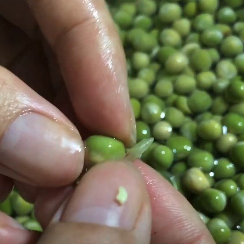 Step 1 Soak Peas
