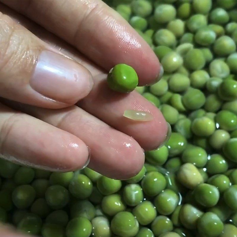 Step 1 Soak Peas