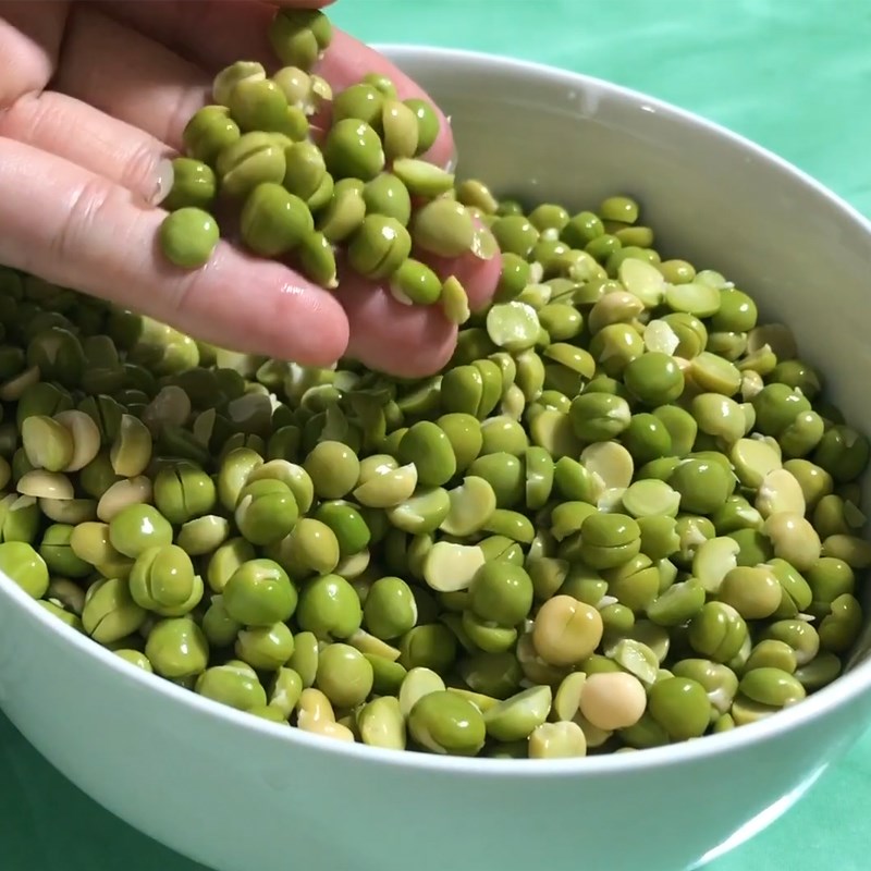 Step 1 Soak Peas