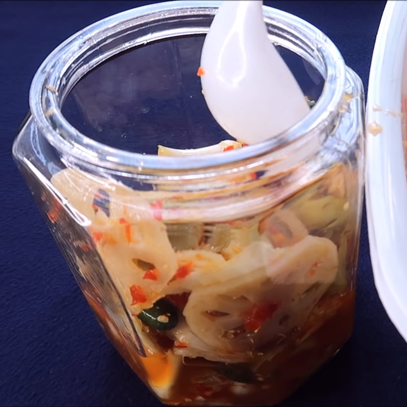 Step 10 Soak Kimchi Vietnamese Kimchi
