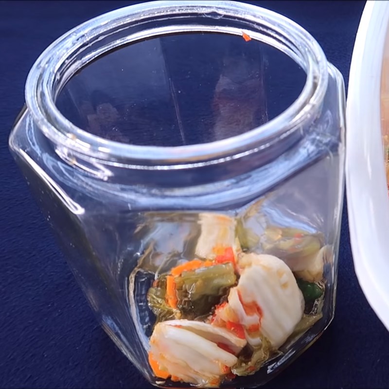 Step 10 Soak Kimchi Vietnamese Kimchi