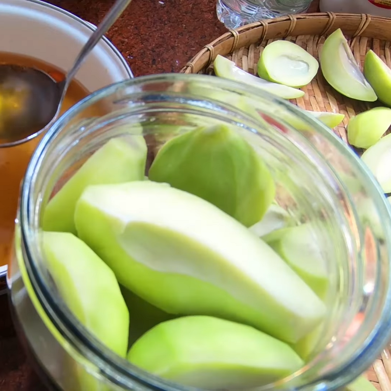 Step 3 Pickled Mango Mango pickled in fish sauce with fresh chili