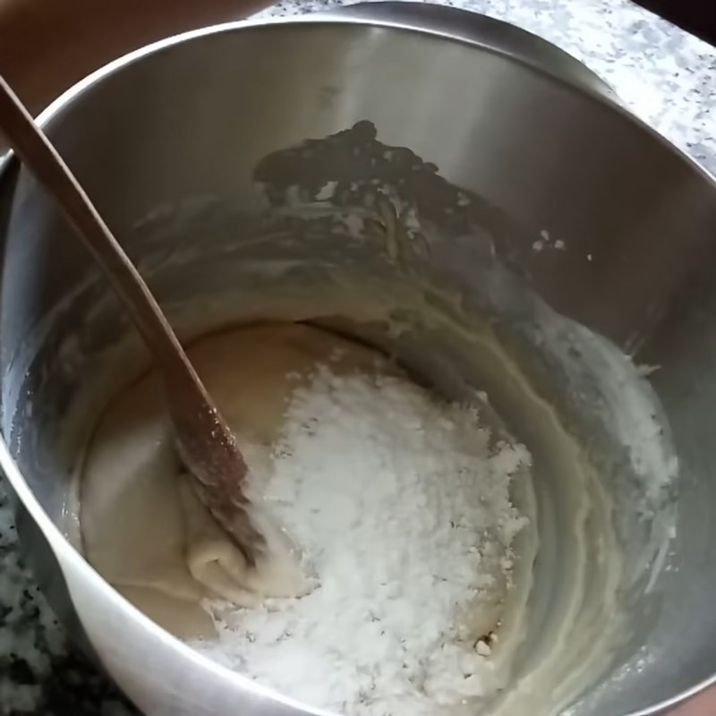 Step 2 Kneading and proofing the dough for Hollow Fried Cake