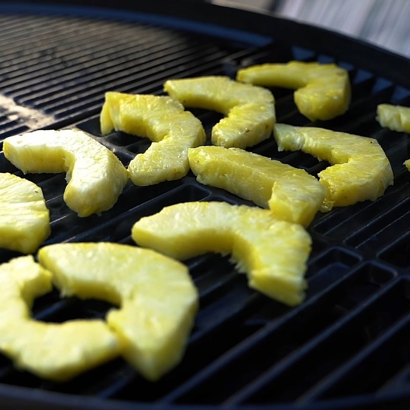 Step 3 Grilled Pineapple Pineapple Ice Cream Stick