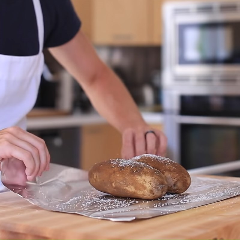 Step 1 Bake the Potatoes for Tater Tots