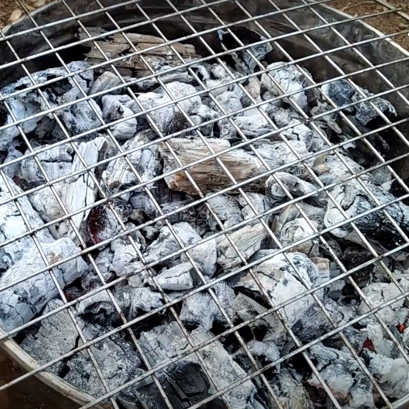 Step 2 Grill the Lizard Snake Grilled Lizard Snake with Salt and Chili
