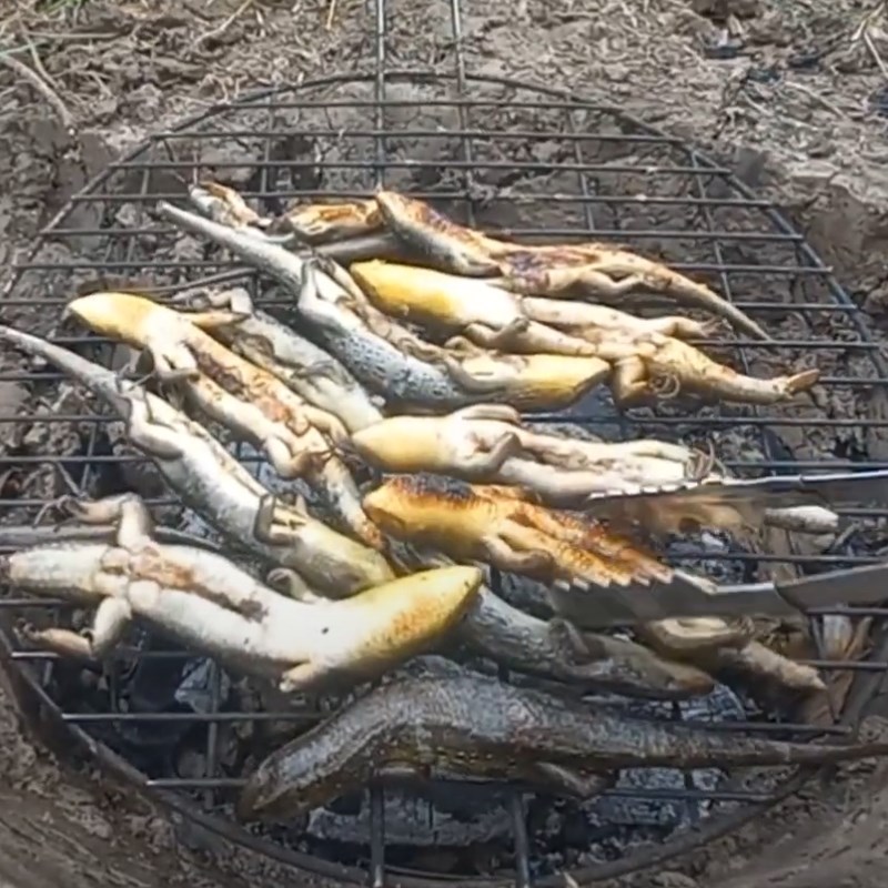 Step 1 Grilling skink Grilled skink