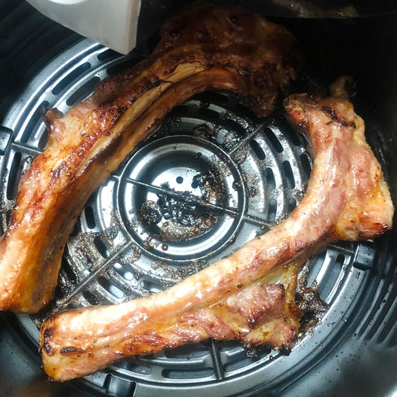 Step 3 Grilling Pork Ribs BBQ Ribs using air fryer