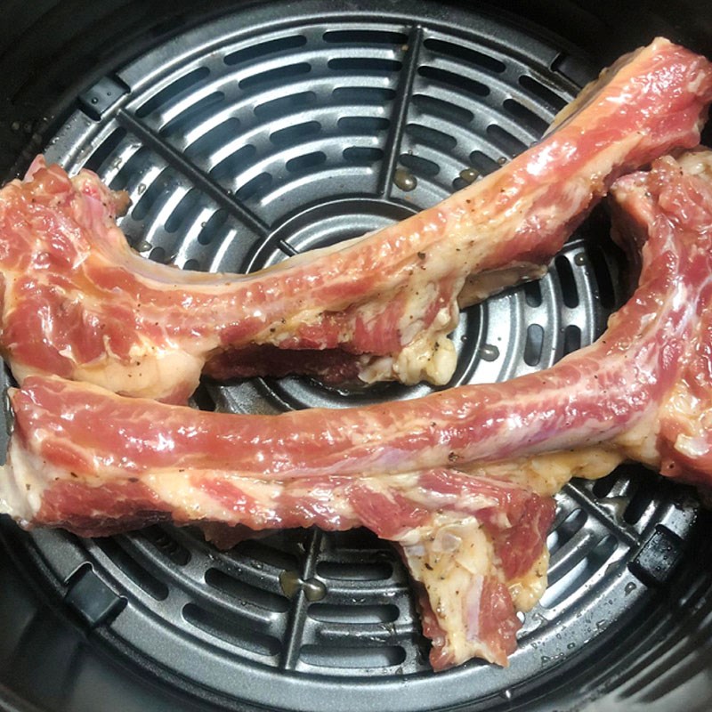 Step 3 Grilling Pork Ribs BBQ Ribs using air fryer