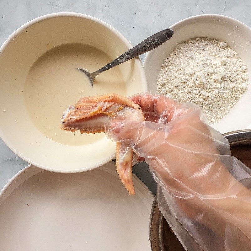 Step 2 Mix the chicken batter Spicy H&S fried chicken