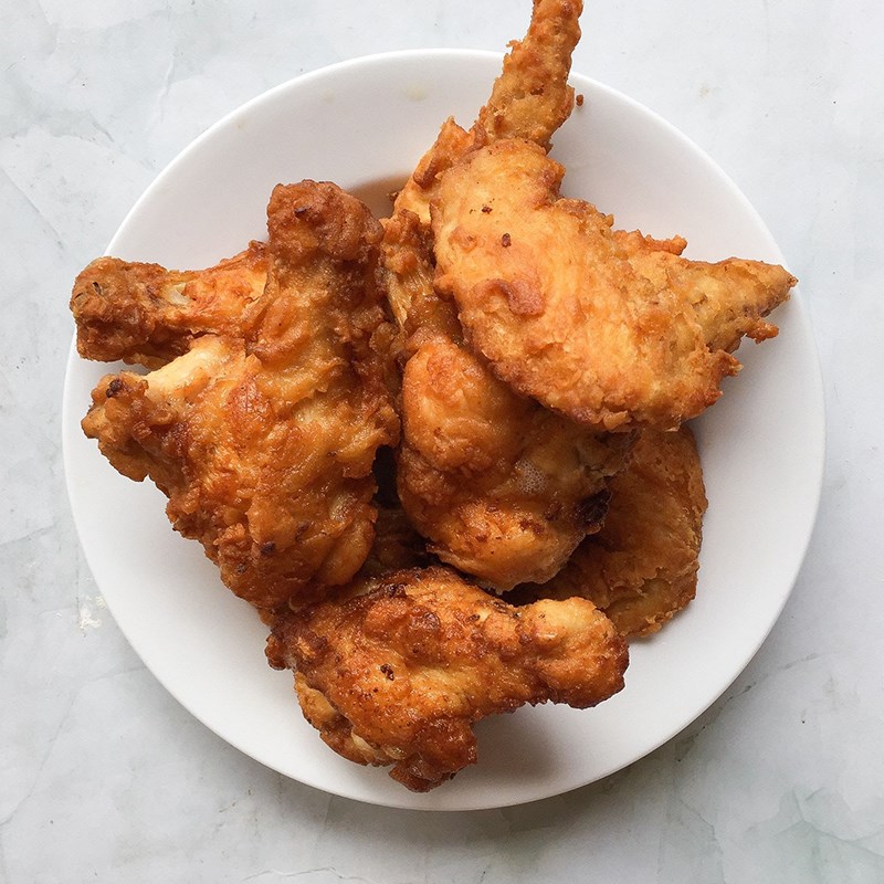 Step 2 Mix the chicken batter Spicy H&S fried chicken