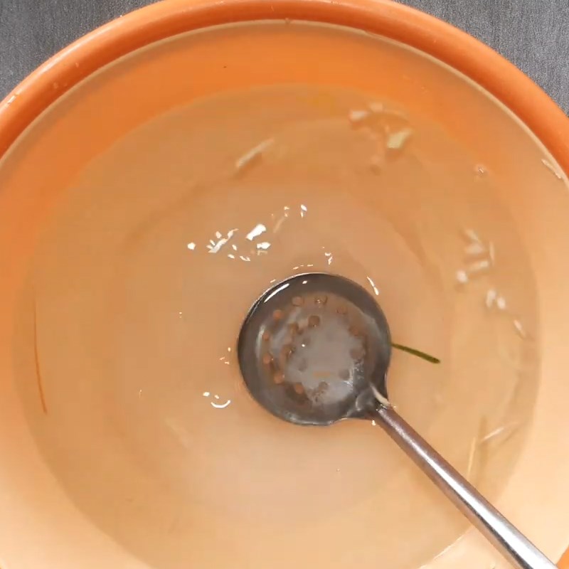 Step 4 Prepare vinegar and sugar mixture and soak the jackfruit Pickled young jackfruit