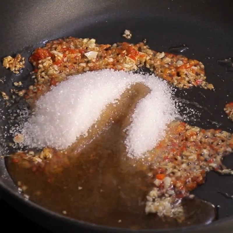 Step 4 Prepare the sauce and add the balut Fried balut with fish sauce