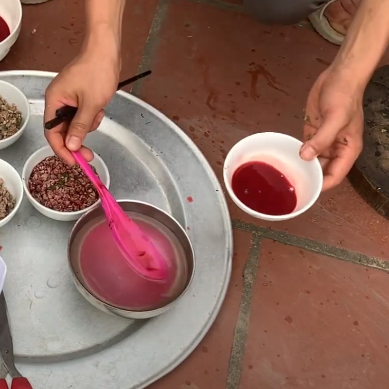 Step 3 Prepare blood pudding Duck blood pudding