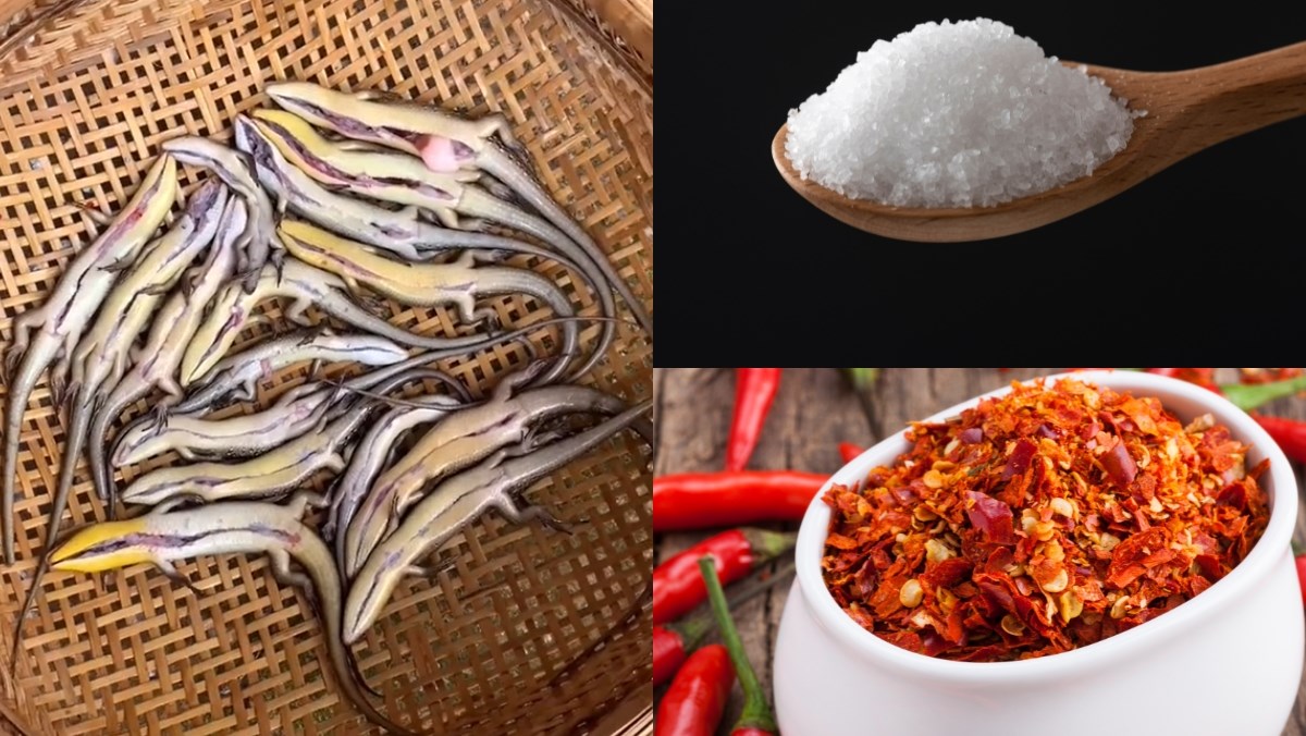 Ingredients for Grilled Lizard