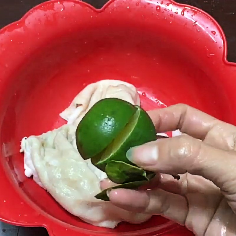 Step 1 Prepare the beef tripe Beef stir-fried