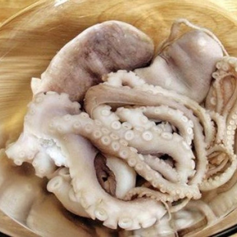 Step 1 Prepare the octopus Stir-fried Octopus with Cucumber
