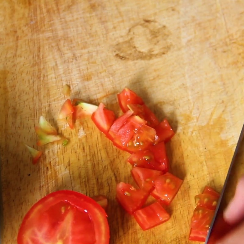 Step 1 Prepare tomatoes and other vegetables Tomato Hotpot