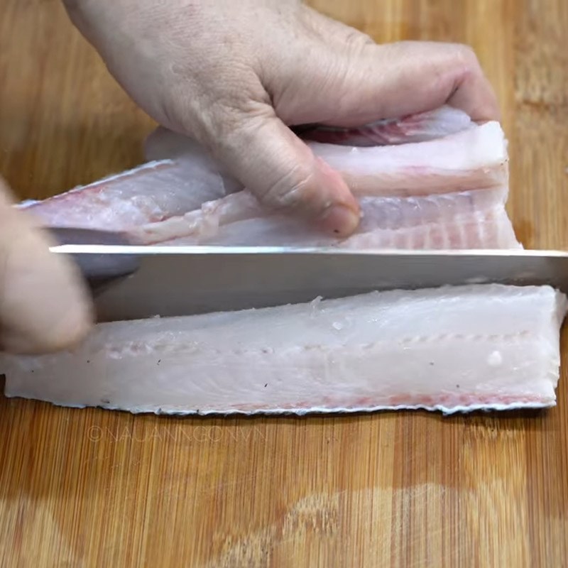 Step 1 Prepare Snakehead Fish for Snakehead Fish Porridge with Coconut Milk