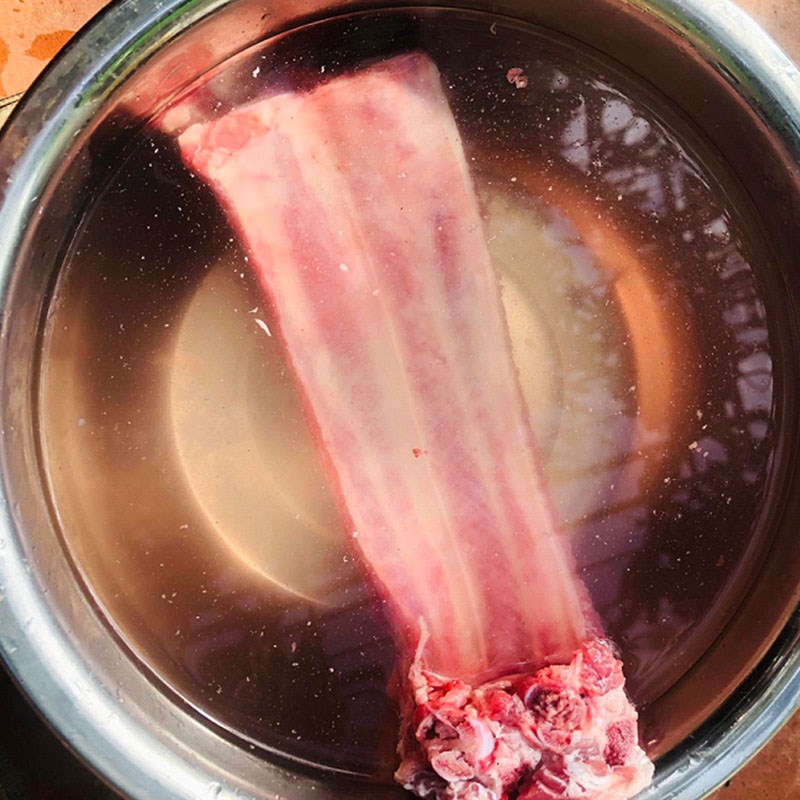 Step 1 Prepare the ingredients for BBQ Grilled Ribs using an air fryer